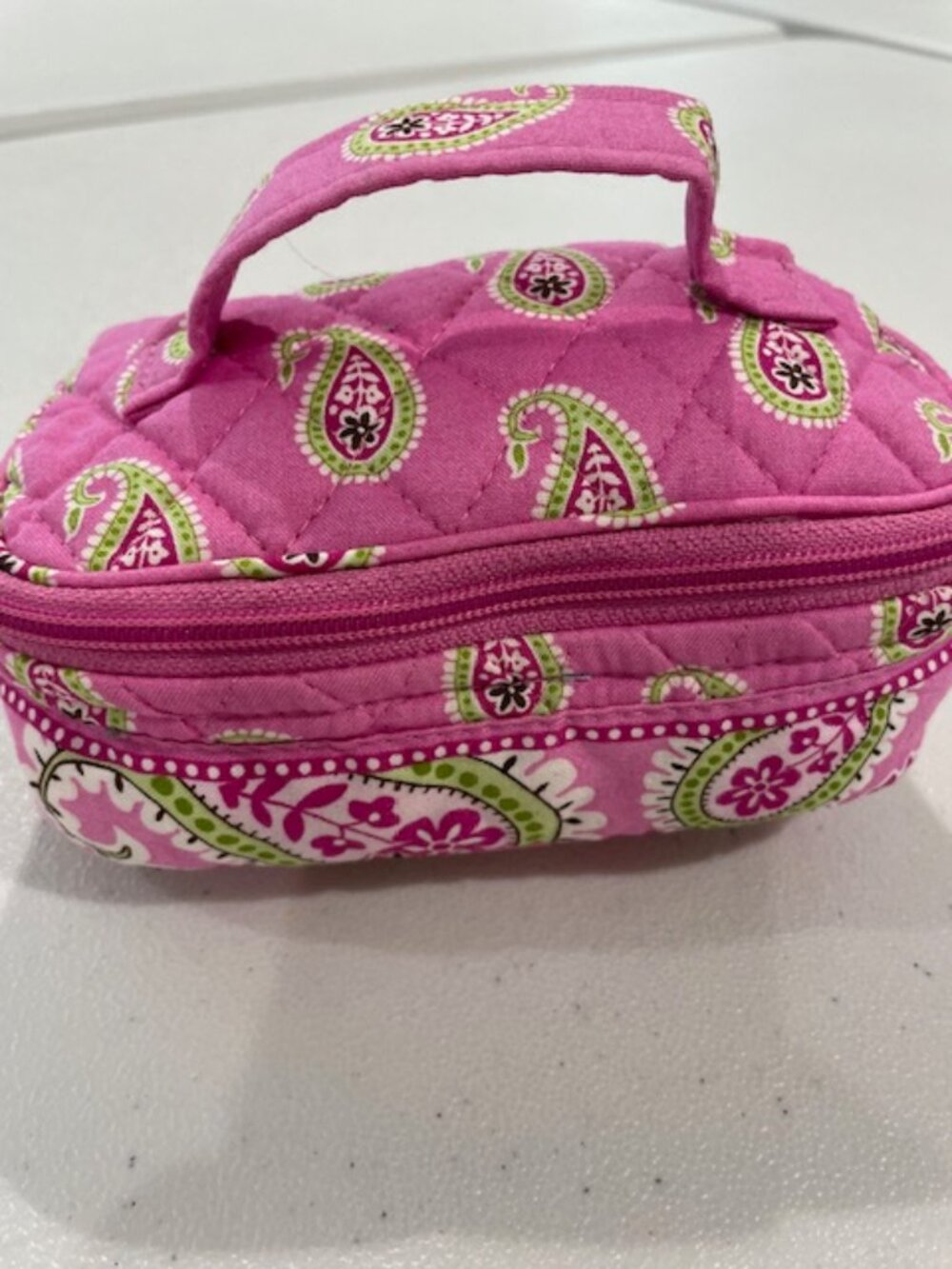Vera Bradley Bermuda Pink Small Accessories Case